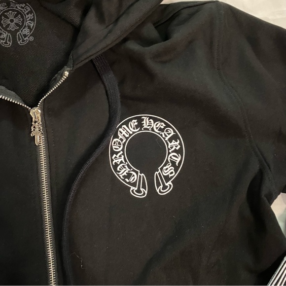 Moletom Chrome Hearts Horseshoe Zipper - Picture 3 of 7